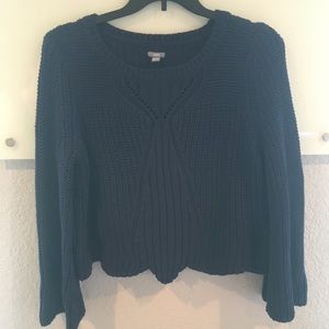 Navy Blue Knitted Sweater